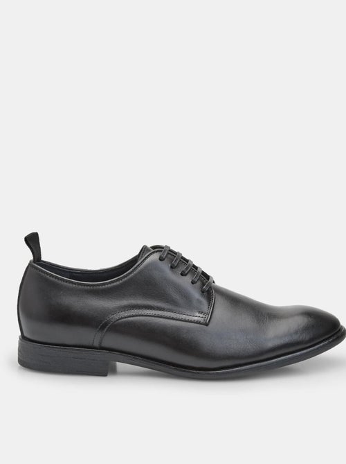 Chaussures à lacets Derby en Cuir  BATA - Kiabi