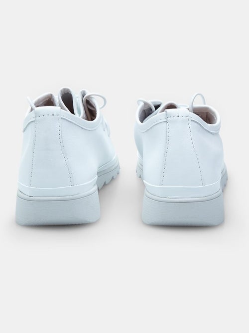 Chaussures à lacets déstructurées en cuir confortables  BATA - Kiabi