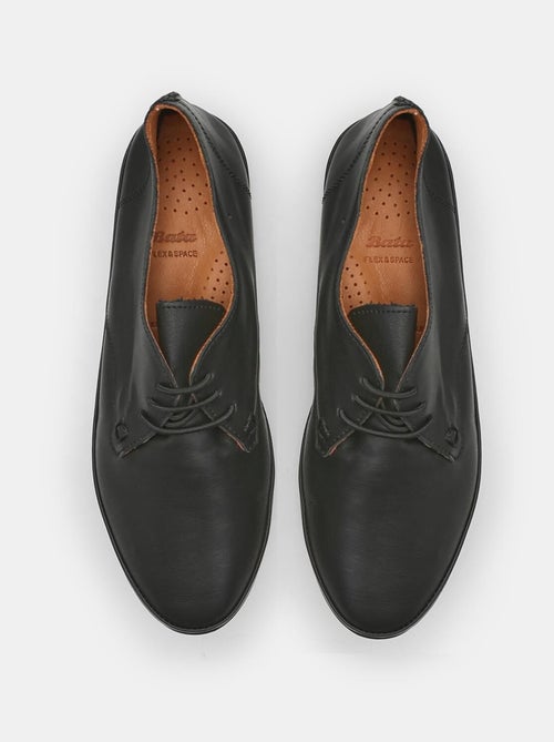 Chaussures à lacets déstructurées en cuir confortables  BATA - Kiabi