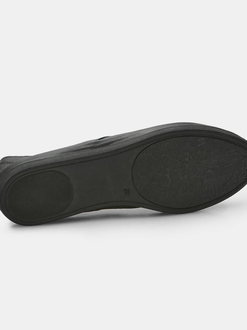 Chaussures à lacets déstructurées en cuir confortables  BATA - Kiabi