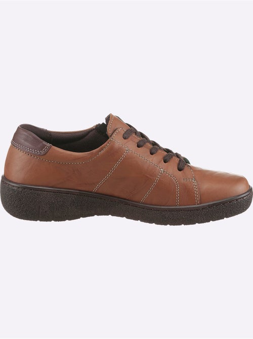 Chaussures à lacets en cuir avec glissière et semelle légère - taille standard - witt - Kiabi Chaussures à lacets en cuir avec glissière et semelle légère - taille standard - witt - Kiabi