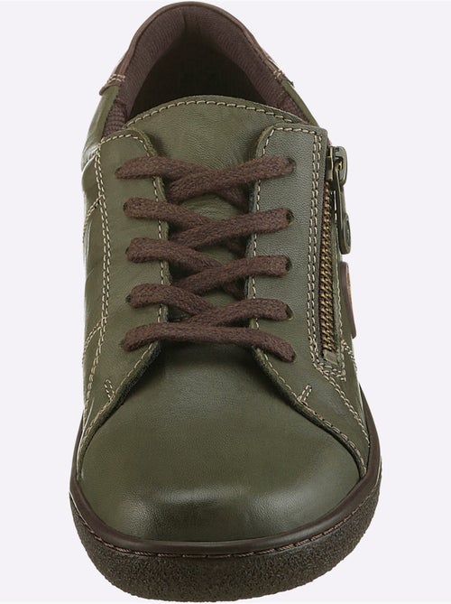 Chaussures à lacets en cuir avec glissière latérale et semelle légère - taille standard - witt - Kiabi Chaussures à lacets en cuir avec glissière latérale et semelle légère - taille standard - witt - Kiabi