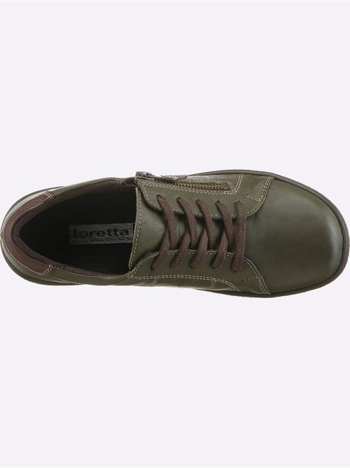 Chaussures à lacets en cuir avec glissière latérale et semelle légère - taille standard - witt - Kiabi Chaussures à lacets en cuir avec glissière latérale et semelle légère - taille standard - witt - Kiabi
