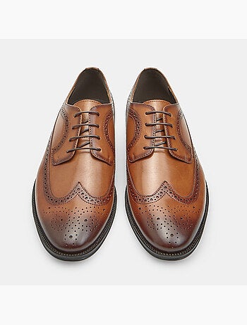 Chaussures à lacets en cuir Bata