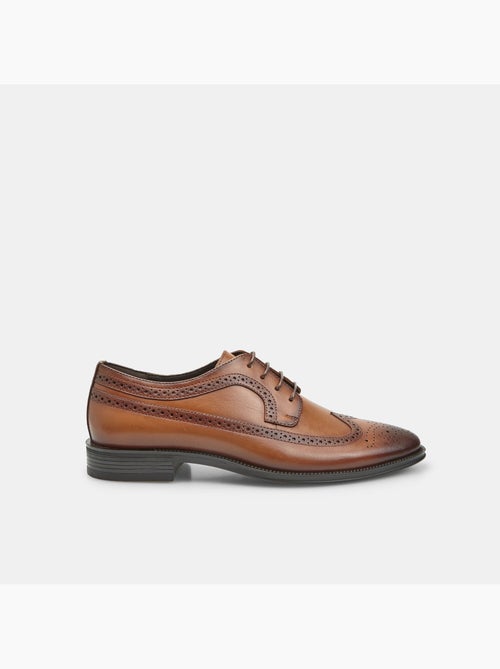 Chaussures à lacets en cuir Bata - Kiabi