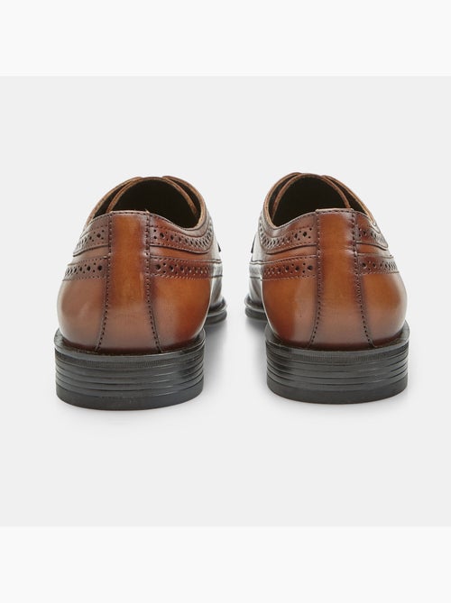 Chaussures à lacets en cuir Bata - Kiabi
