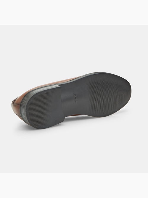 Chaussures à lacets en cuir Bata - Kiabi