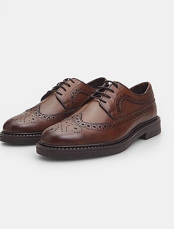 Chaussures à lacets en cuir BATA