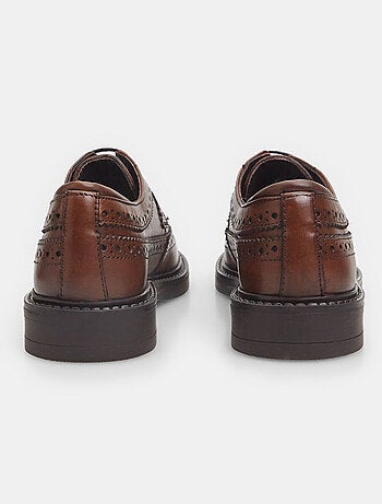 Chaussures à lacets en cuir BATA