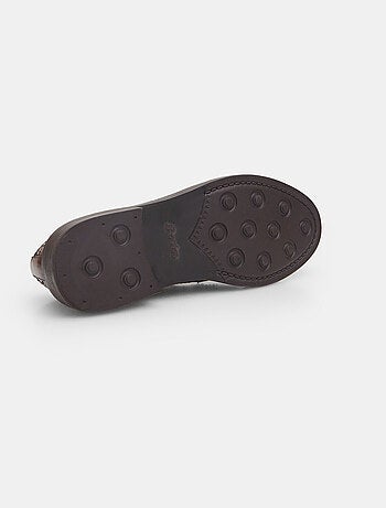 Chaussures à lacets en cuir BATA