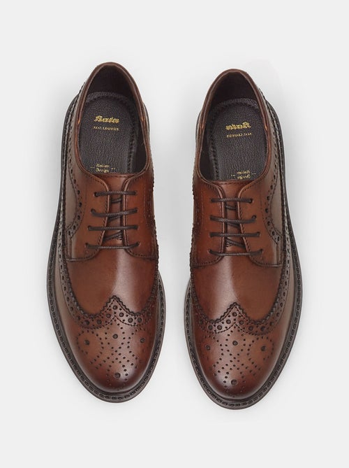 Chaussures à lacets en cuir BATA - Kiabi