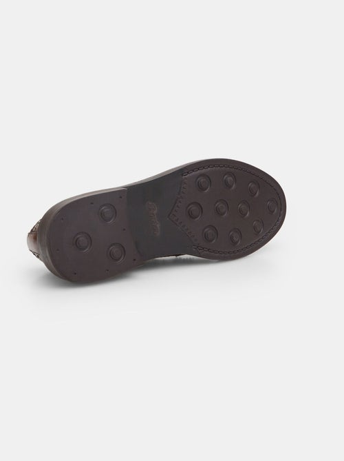 Chaussures à lacets en cuir BATA - Kiabi