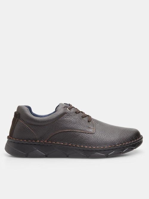 Chaussures à lacets en cuir  BATA - Kiabi