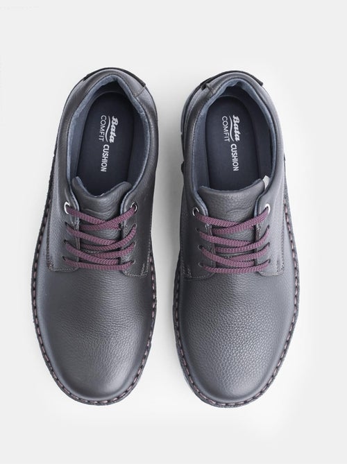 Chaussures à lacets en cuir  BATA - Kiabi