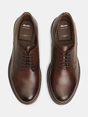 Chaussures à lacets en cuir BATA