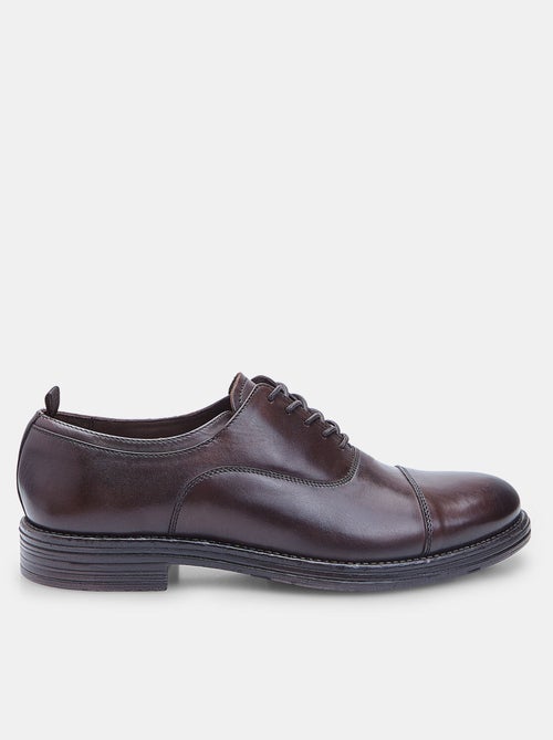 Chaussures à lacets en Cuir  BATA - Kiabi
