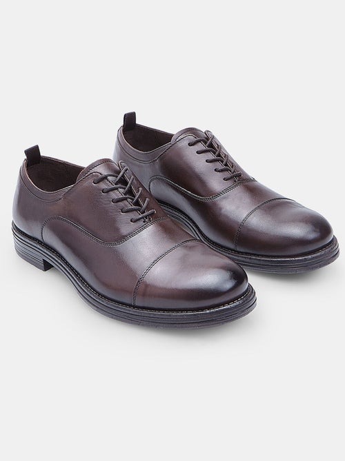 Chaussures à lacets en Cuir  BATA - Kiabi