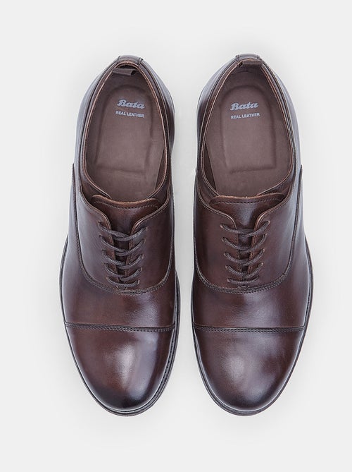 Chaussures à lacets en Cuir  BATA - Kiabi
