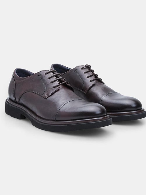 Chaussures à lacets en Cuir  BATA - Kiabi