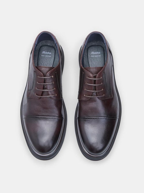 Chaussures à lacets en Cuir  BATA - Kiabi
