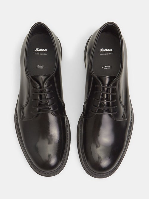 Chaussures à lacets en cuir  BATA - Kiabi