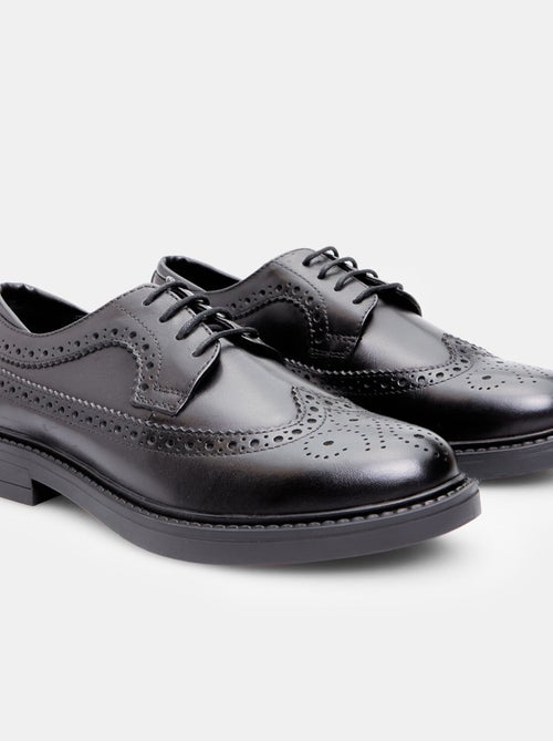 Chaussures à lacets en cuir BATA - Kiabi