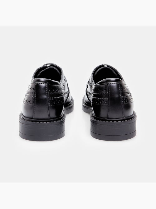 Chaussures à lacets en cuir BATA - Kiabi
