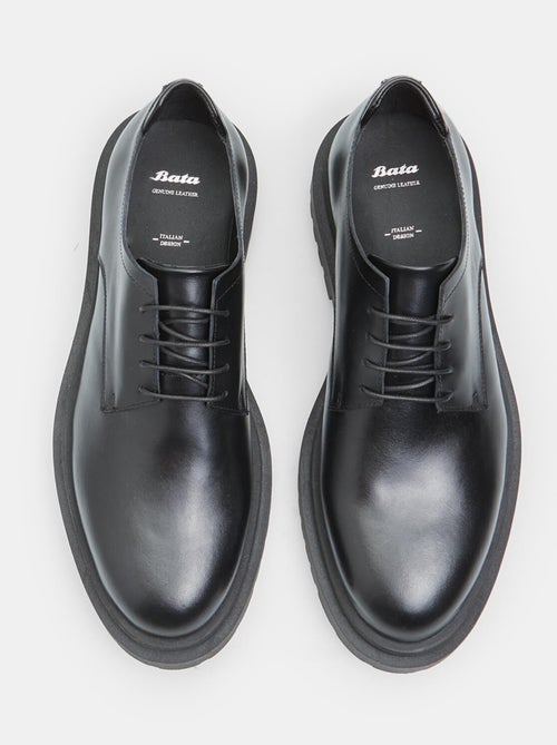 Chaussures à lacets en cuir BATA - Kiabi