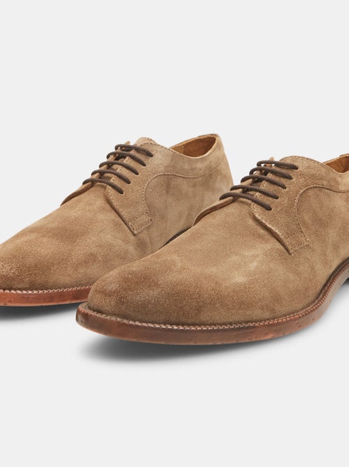 Chaussures à lacets en cuir BATA - Kiabi