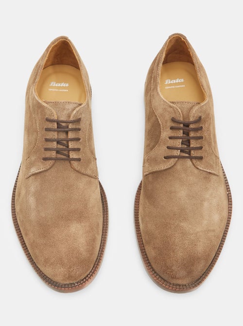 Chaussures à lacets en cuir BATA - Kiabi