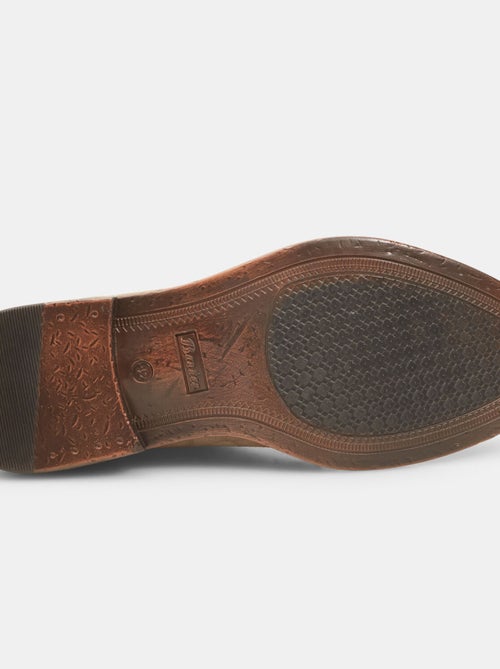 Chaussures à lacets en cuir BATA - Kiabi