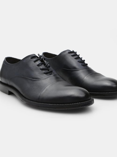 Chaussures à lacets en cuir confortables  BATA - Kiabi