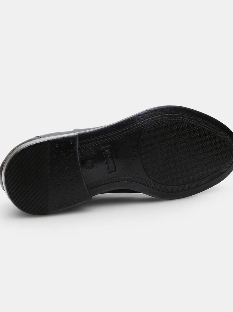 Chaussures à lacets en cuir confortables  BATA Bleu - Kiabi