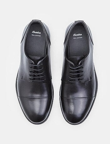 Chaussures à lacets en cuir confortables bata
