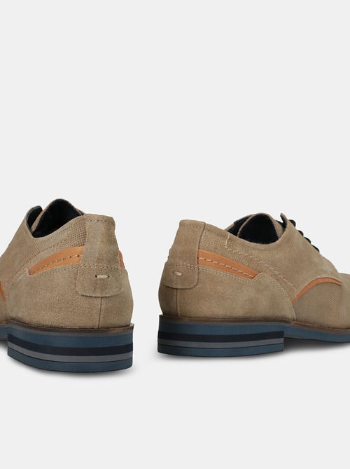 Chaussures à lacets en daim BATA - Kiabi