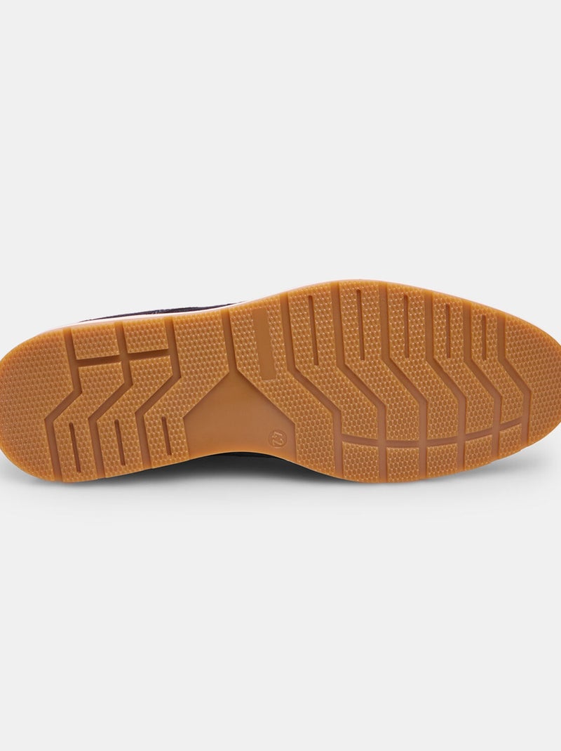 Chaussures à lacets en daim BATA Bleu - Kiabi