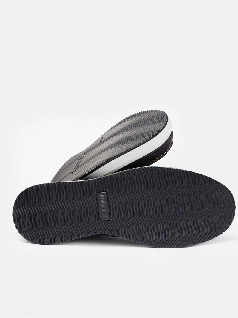 Chaussures à lacets en daim BATA Bleu - Kiabi
