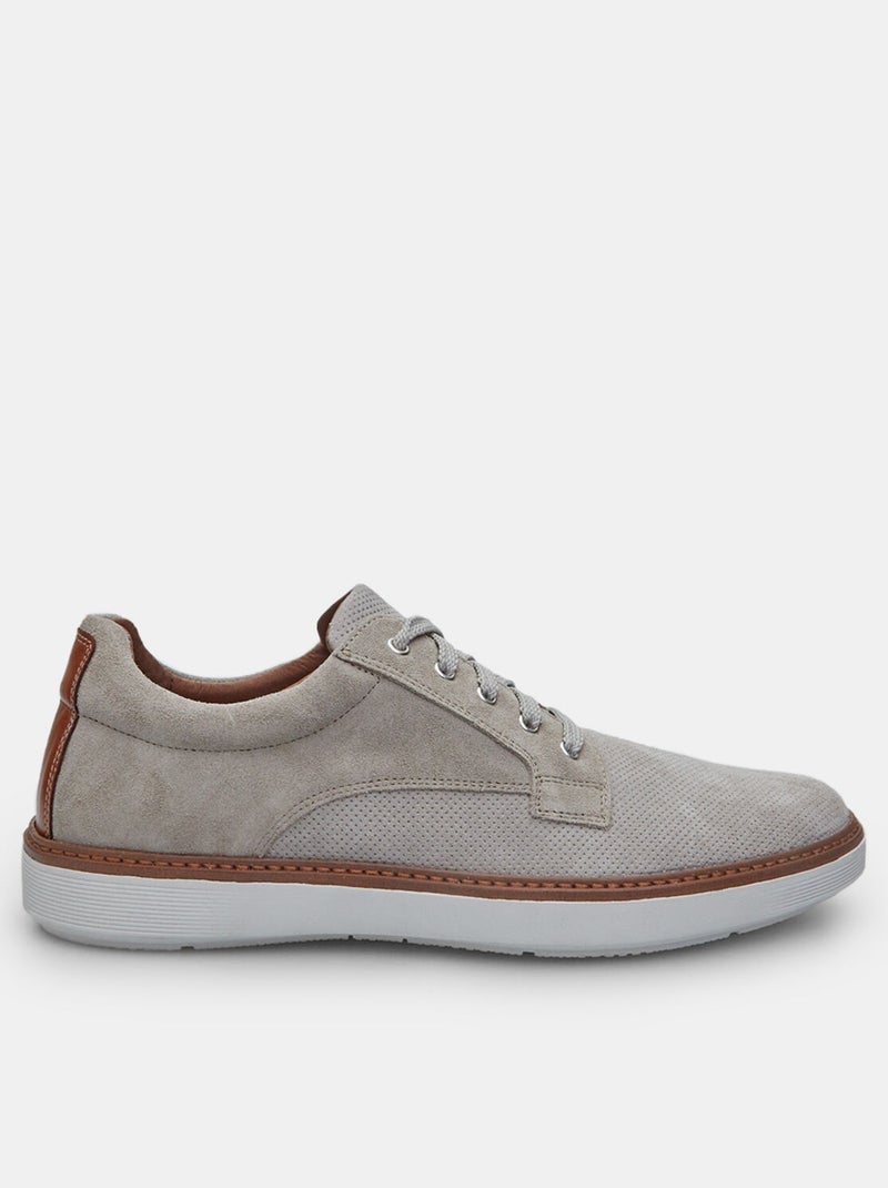 Chaussures à lacets en daim BATA Gris - Kiabi