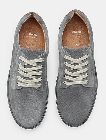 Chaussures à lacets en daim BATA