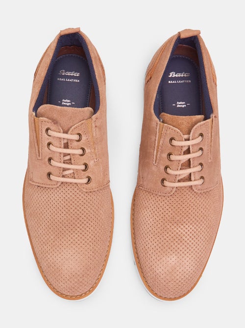 Chaussures à lacets en daim BATA - Kiabi