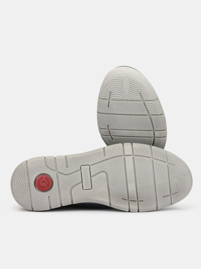 Chaussures à lacets en nubuck BATA Bleu - Kiabi