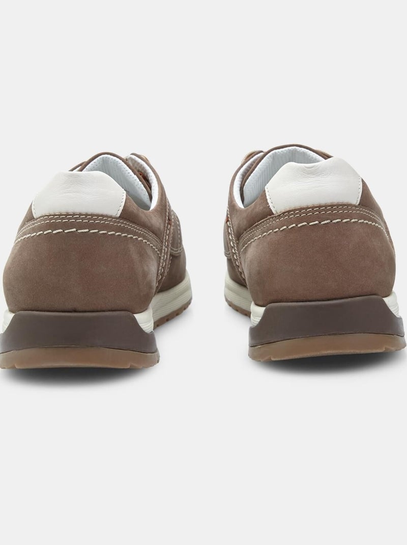 Chaussures à lacets en Nubuck comfortables BATA Bronze - Kiabi