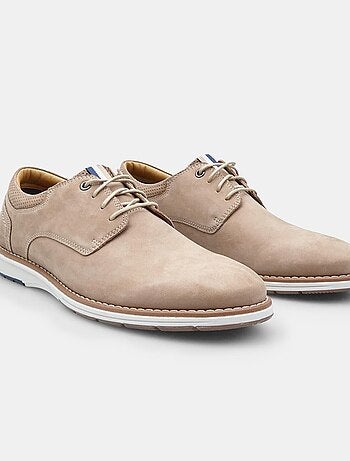 Chaussures à lacets en Nubuck confortables BATA