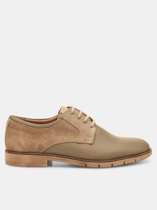 Chaussures à lacets Flexible en cuir velours BATA