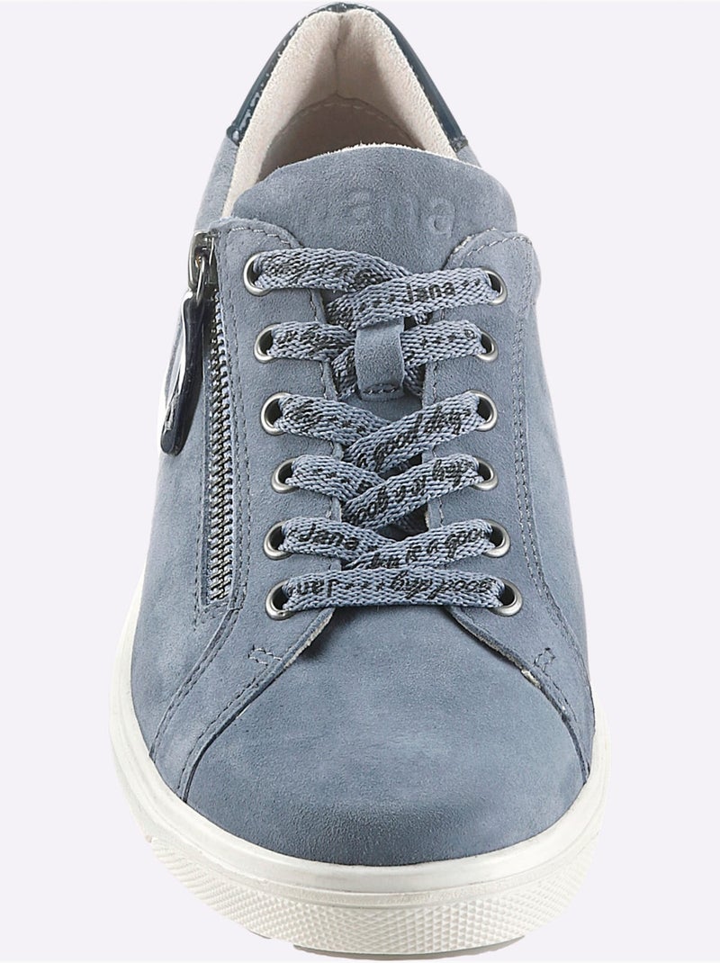 Chaussures à Lacets Largeur Pied Fort - Taille Standard - Witt Bleu jean - Kiabi