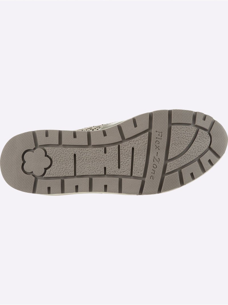 Chaussures à Lacets Largeur Pied Fort - Taille Standard - Witt Gris foncé - Kiabi