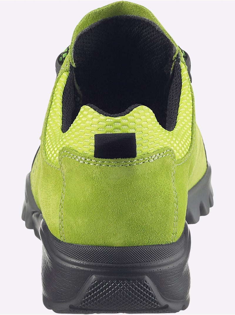 Chaussures à lacets largeur pied fort - taille standard - witt Jaune/Vert - Kiabi