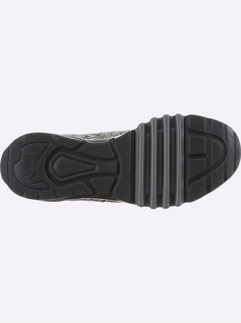 Chaussures à lacets largeur pied fort - taille standard - witt Noir Noir Noir - Kiabi