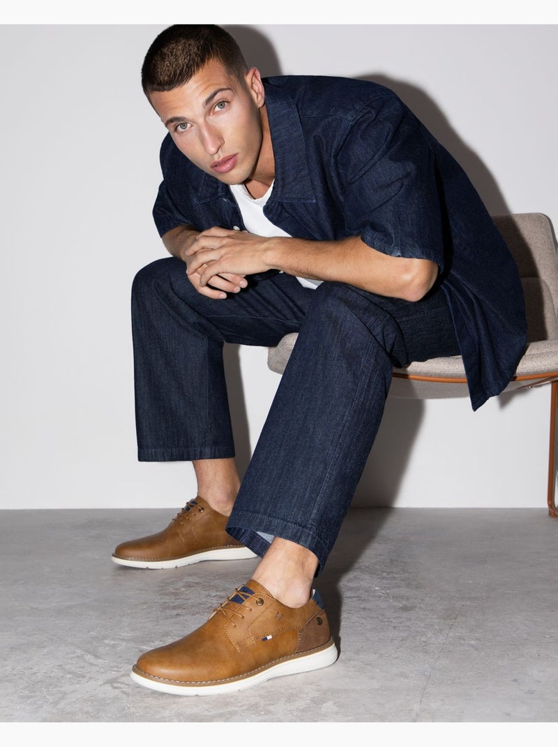 Chaussures à lacets pour homme Camel - Kiabi