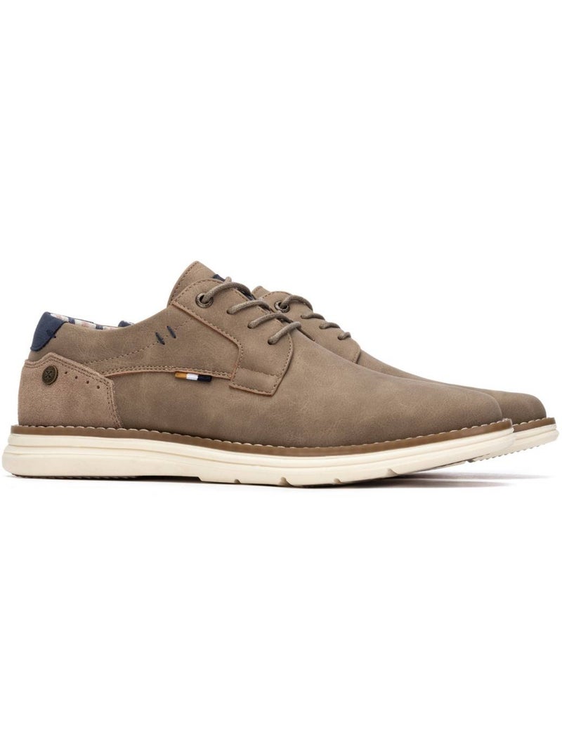 Chaussures à lacets pour homme Taupe - Kiabi